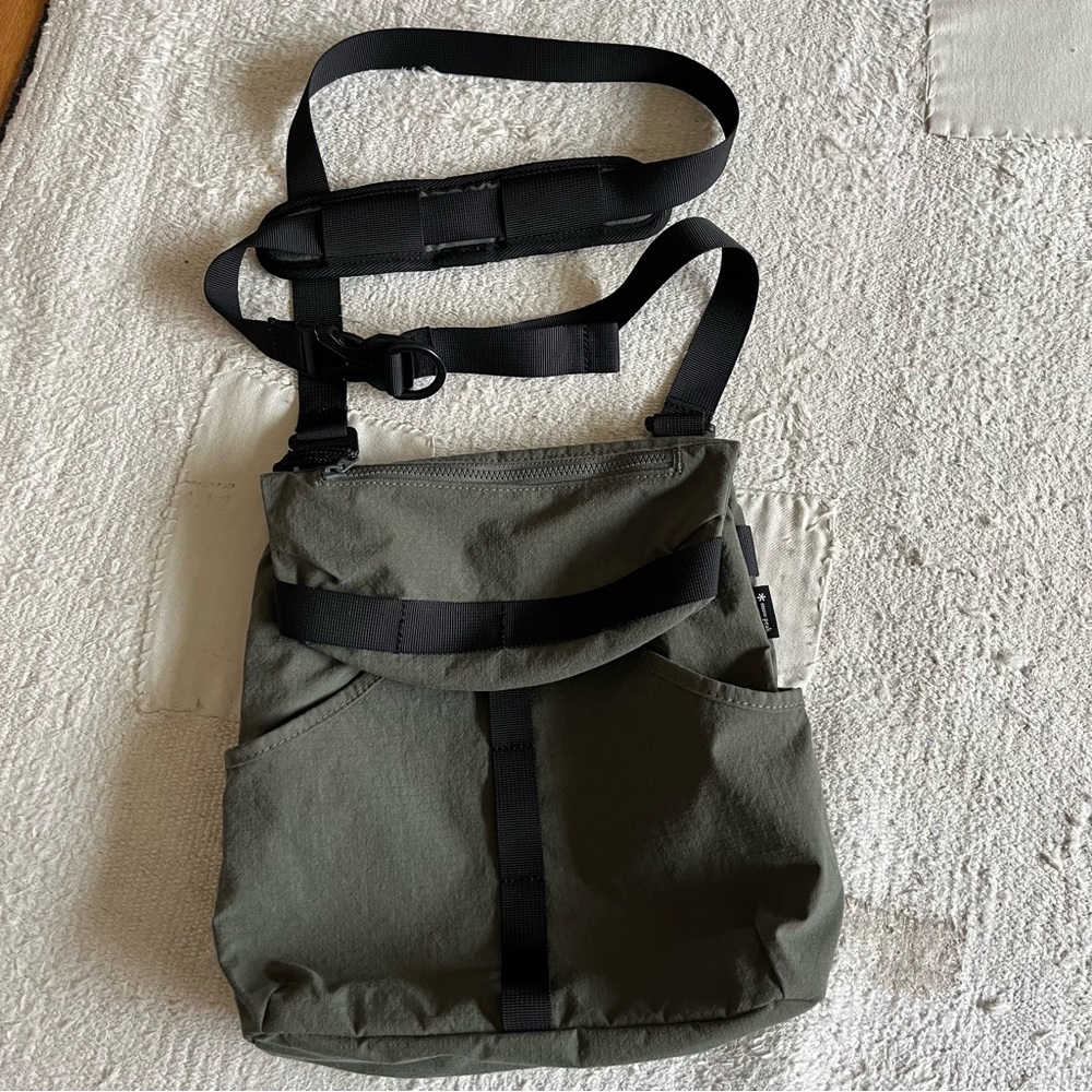 Snow Peak Lightweight Taslan Ripstop Shoulder Bag